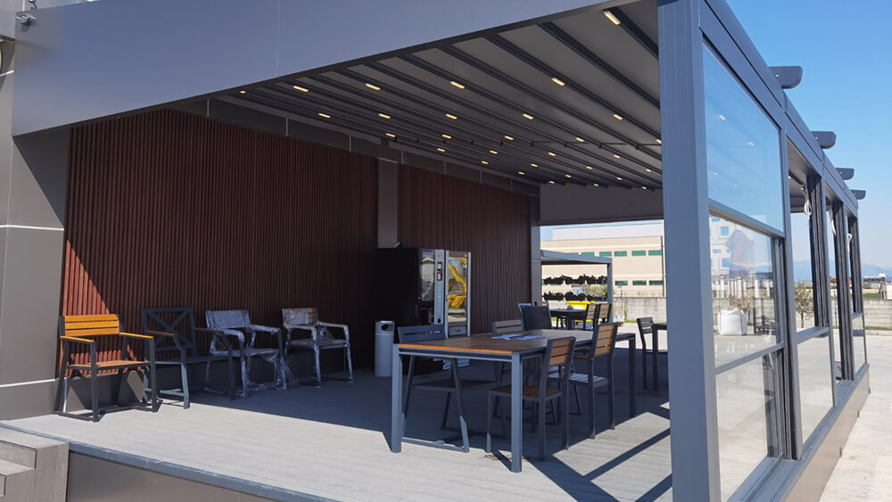 Bioklimatska pergola Al Profil Kruševac